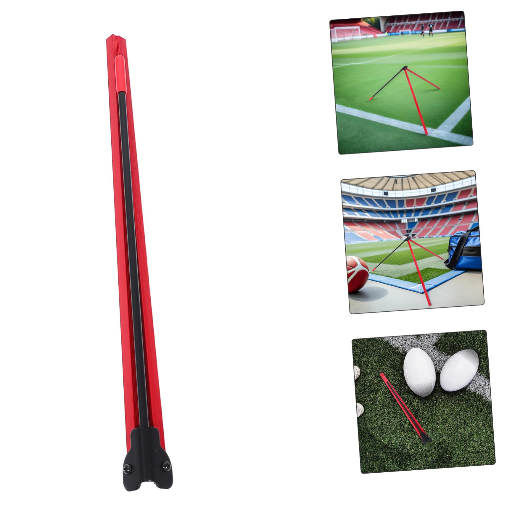 BESTonZON Fußball Kick Tee Verstellbar Wetterfest Mit Rutschfestem Stand Kick Trainingsständer Leicht Für Jugend Erwachsene Fußball Training