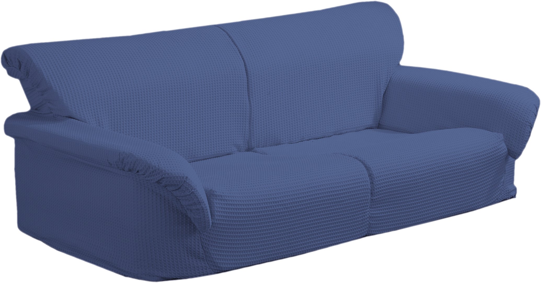 ラブソファ ー ♥イブ ワッフル　ネイビー ラブソファー ♥イブ ワッフルネイビー