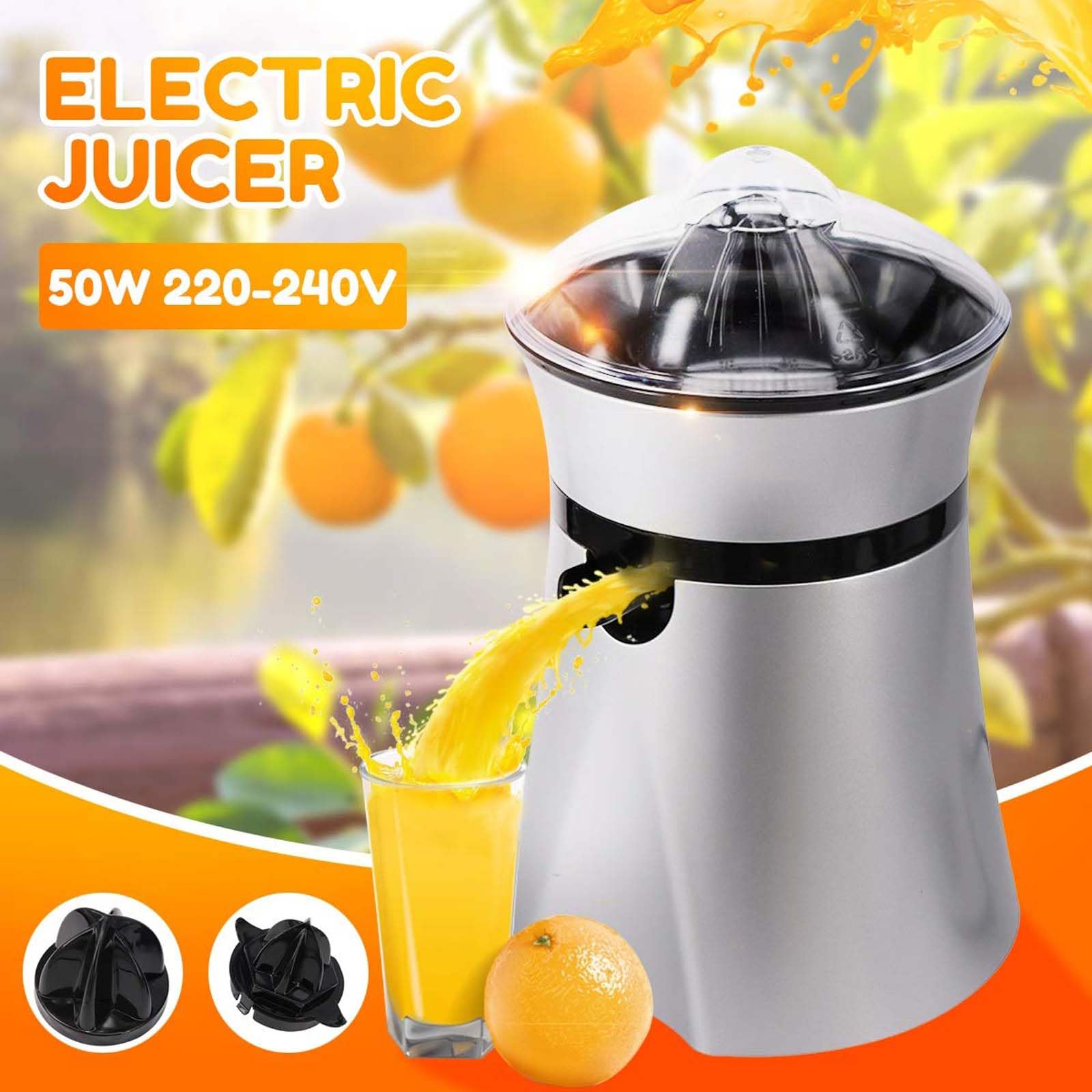 Spremiagrumi per canna da zucchero, spremiagrumi elettrico per limoni, spremiagrumi multifunzionale per arance, spremiagrumi a doppio cono, adatto per pompelmo, arancia e limone