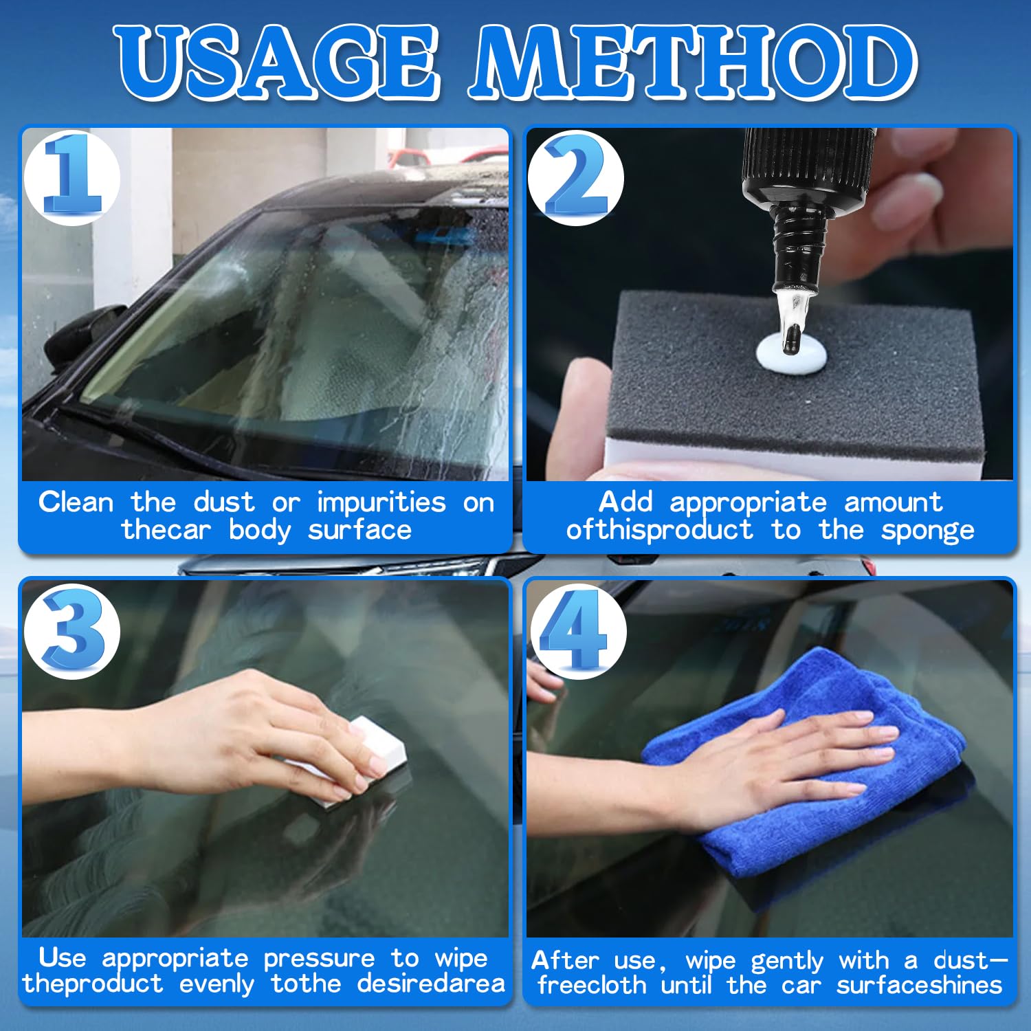 Auto Kratzer Entferner Creme - Schnelle Reparatur Von Lackkratzern & Schrammen