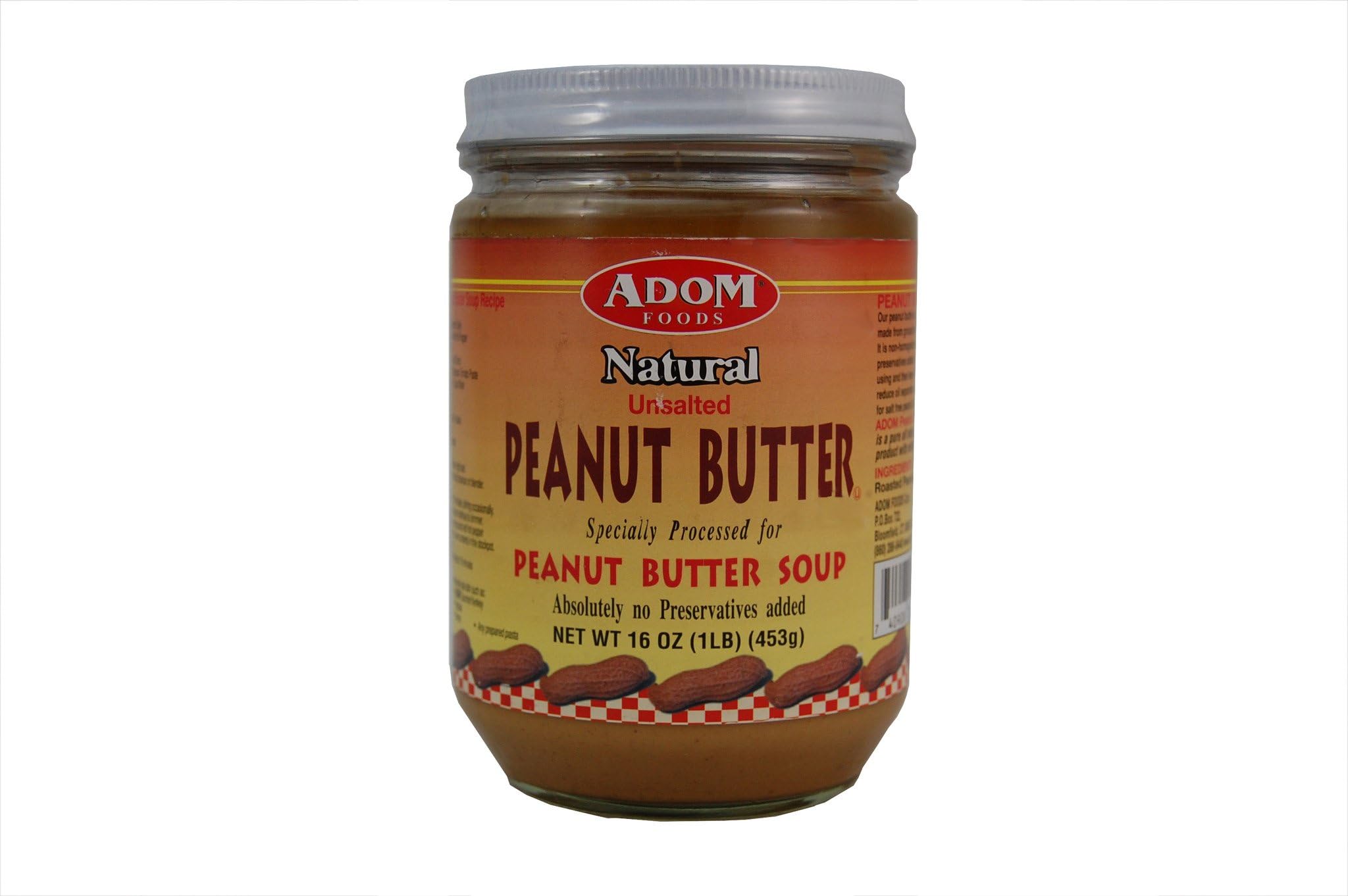 Adom Natural Peanut Butter Soup - 5 bottles - $12.12 per bottles