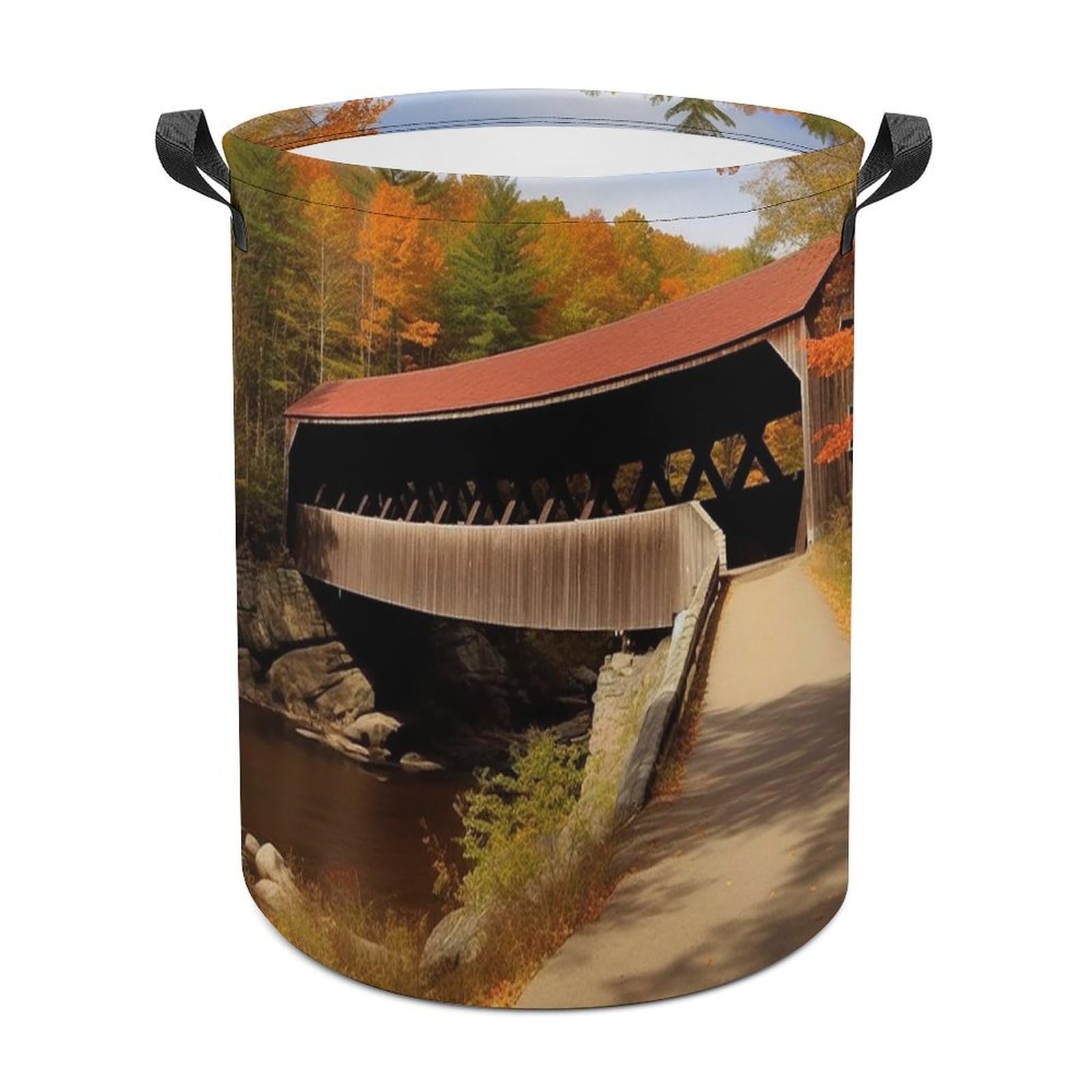 Wäschekorb Albany Covered Bridge Wäschetruhe 50X40Cm