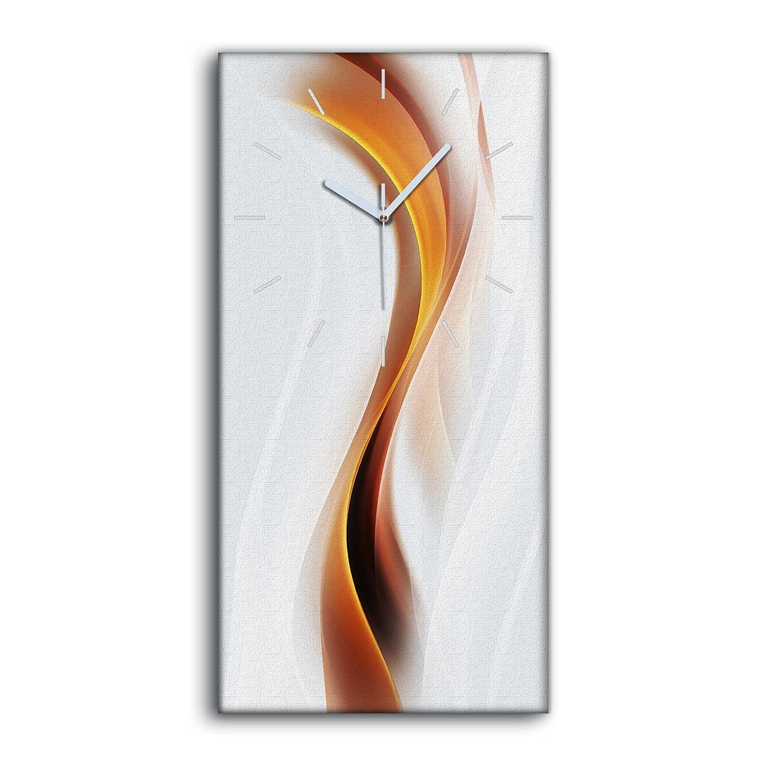 Horloge sur Toile art moderne de luxe image vagues abstraites
