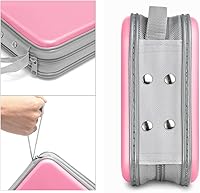 Vista 69 de Funda para CD, capacidad para 40 unidades, para CD/DVD, cartera, de plástico duro, DVD, para coche, hogar, oficina, viajes (negro)