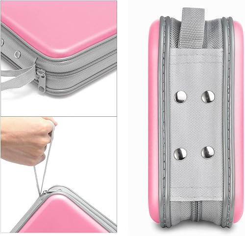 Miniatura 69 de Funda para CD, capacidad para 40 unidades, para CD/DVD, cartera, de plástico duro, DVD, carpetas de almacenamiento para automóvil, hogar, oficina,