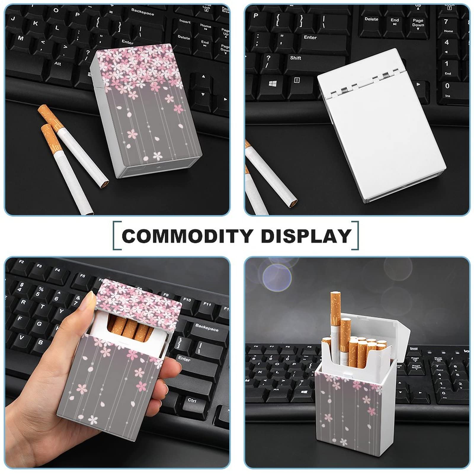 最終値下げ！超レア！桜の木で作った携帯、タバコケース Amazon | タバコケース シガレットケース 桜 サクラ 和柄 和風 たばこ