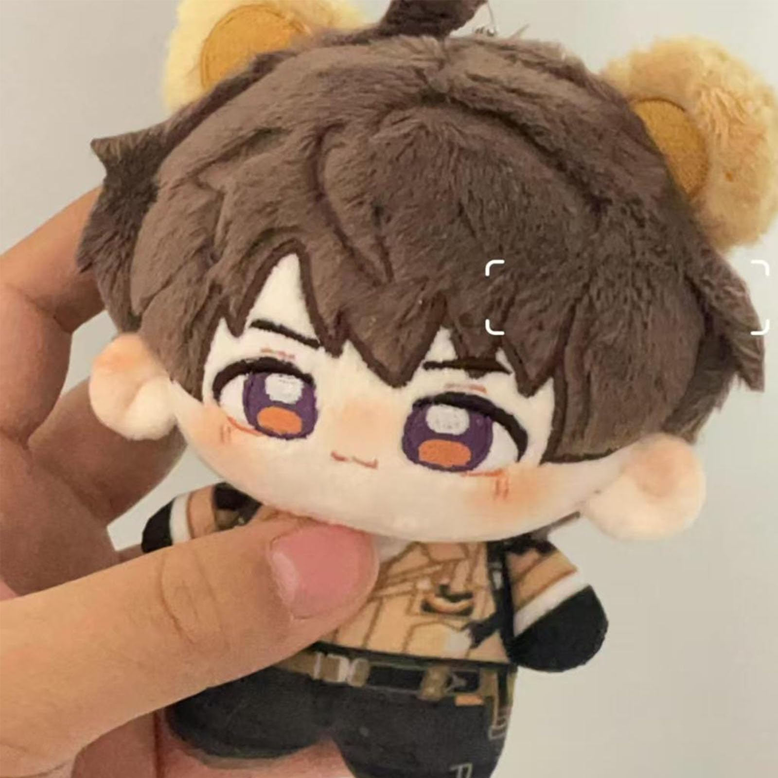 Amazon.co.jp: 恋と深空 マヒル ぬいぐるみ 10cm 服 メガネ 付き