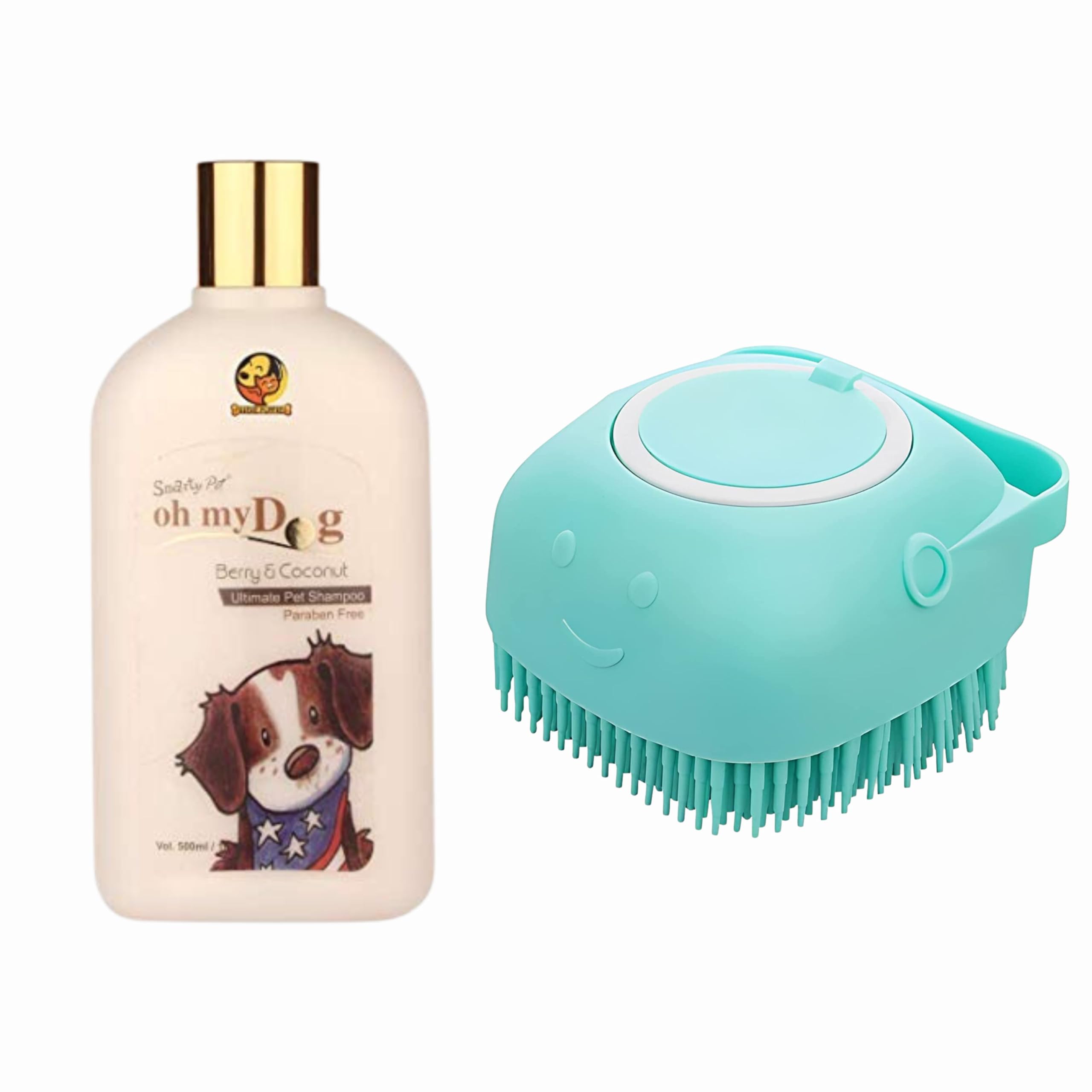 Foodie Puppies Cleansing/Bathing Combo of Shampoo and Dispenser for Dogs and Puppies - (Silicon Dispenser + BerryCoconut Shampoo, 500ml) | Effective & Deep Cleansing for All Breeds of Dogs (B0CL4TZXSH) Amazon Price History, Amazon Price Tracker