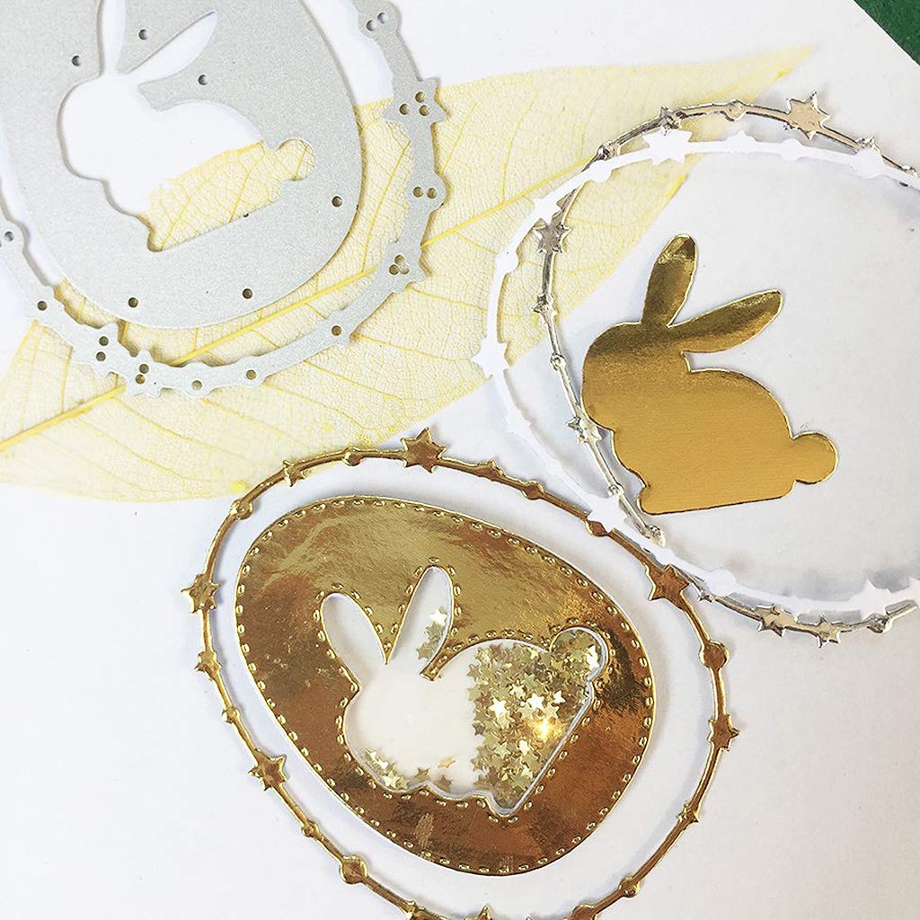 Fustelle Pasquali Uovo Di Pasqua Primavera Fiore Cesto Di Metallo Scrapbooking Fustelle Fustella Metallo Uovo Pasqua