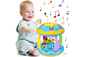 Elite Musical Light-up Baby Toys for Boys and Girls Ages 6 to 18 Months