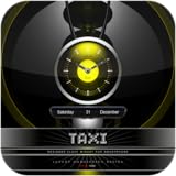 taxi alarm system designer wallpaper to combine Taxi Beautiful Clock Widget Theme for Android