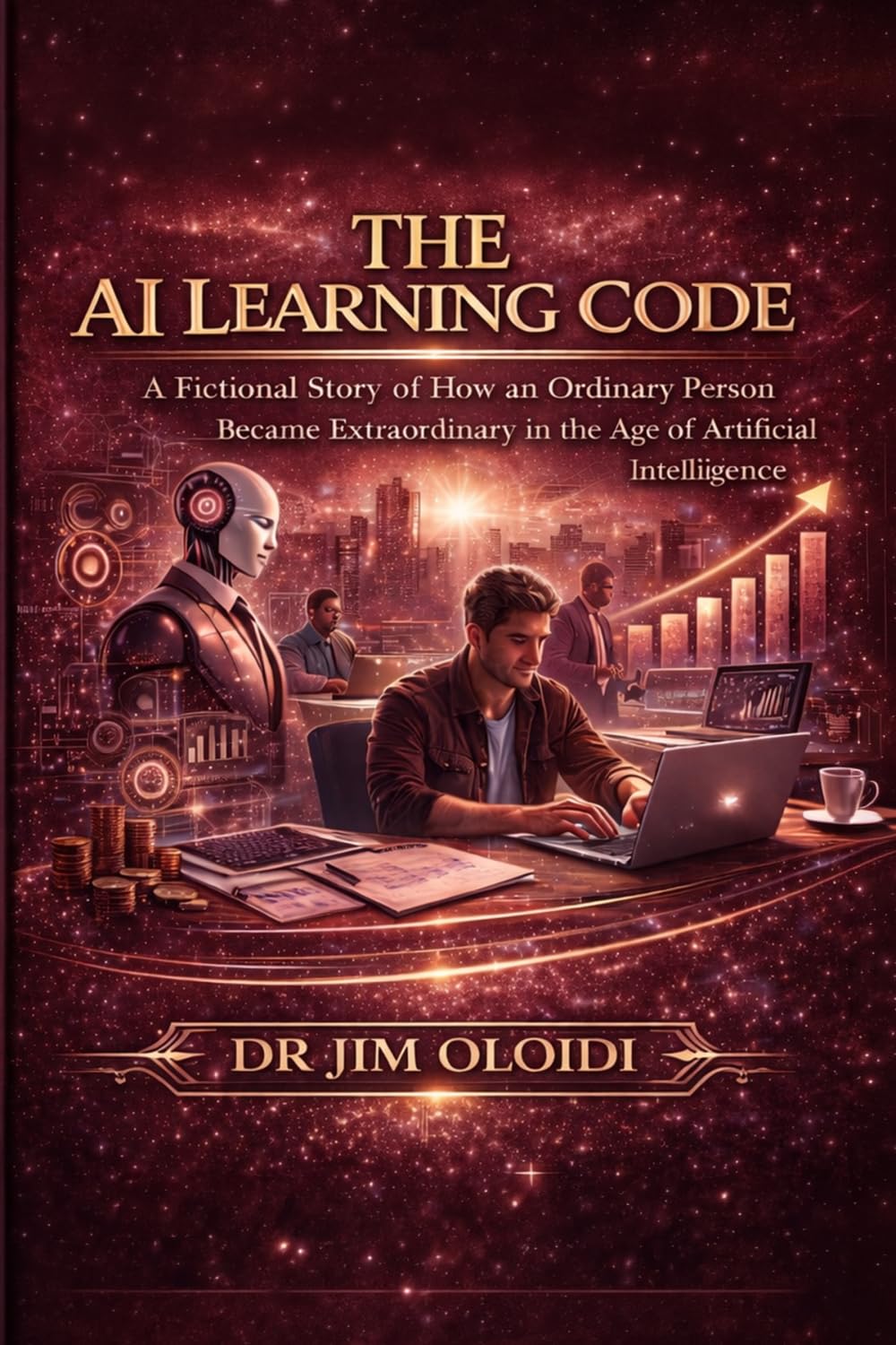 THE AI LEARNING CODE: A Fictional Story of How an Ordinary Person Became Extraordinary in the Age of Artificial Intelligence using accelerated learning.