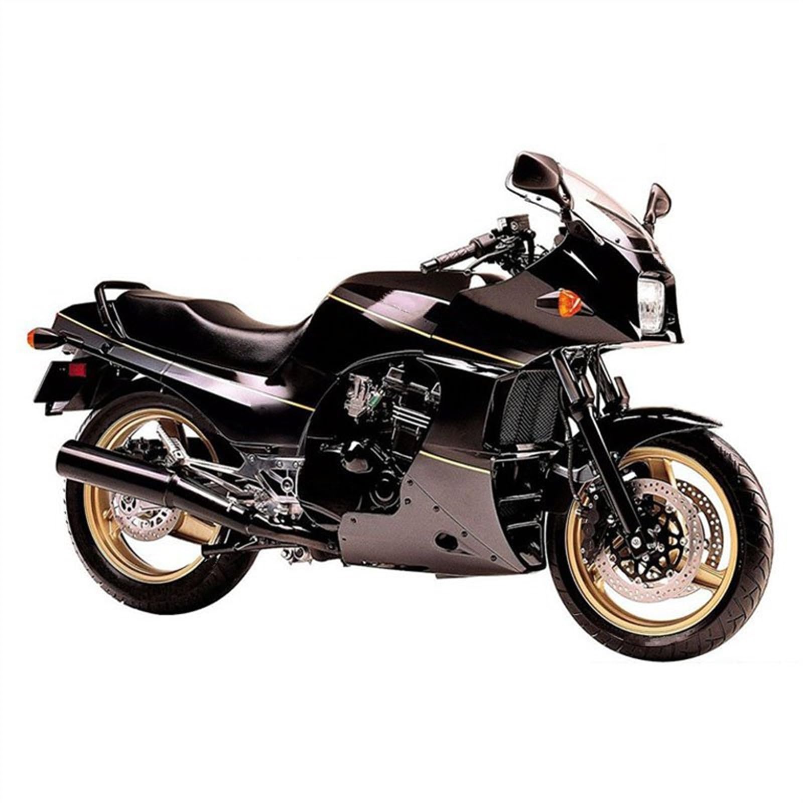 Mua Aoshima 1/12 Bike No.43 Kawasaki GPZ900R Ninja A2 Model Kit(Japan Import) trên Amazon Mỹ