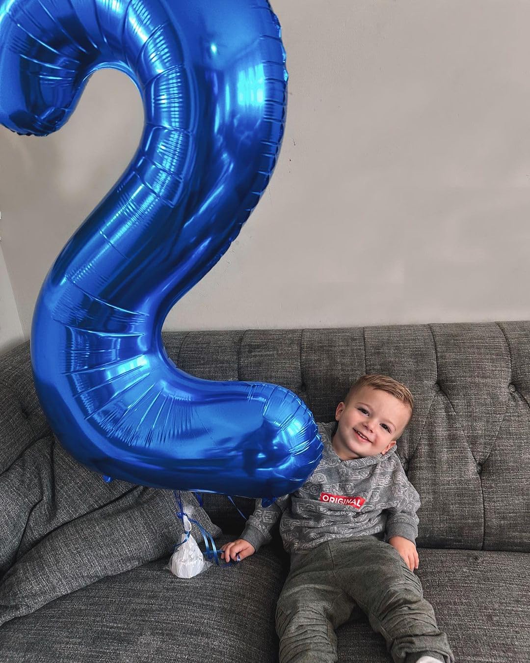 Navy Blue Number 28 Balloon 40 inch, 28 Number Balloons, 28th Navy Blue Birthday Decorations, 28 Year Old Women Men Blue Party Supplies - Image 2