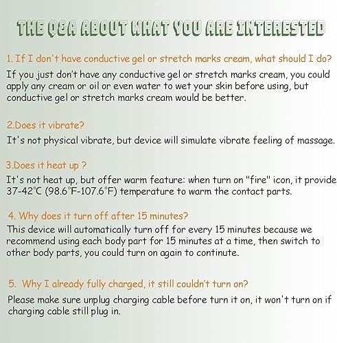 Miniatura 7 de Masajeador de celulitis mejorado 4 en 1, removedor de estrías, máquina de belleza corporal para vientre, muslo, cadera, pierna (blanco)