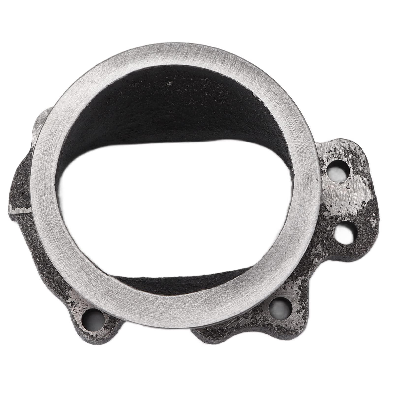 Ejoyous Adapter Kołnierzowy Turbo Żelazny Adapter Kołnierzowy ze Stopu Aluminium V 3 Cale dla GT25 GT28 T25 T28 Turbo Bezpośredni montaż śrubowy lub Spawany dla Użytkowników Modernizacji Rury
