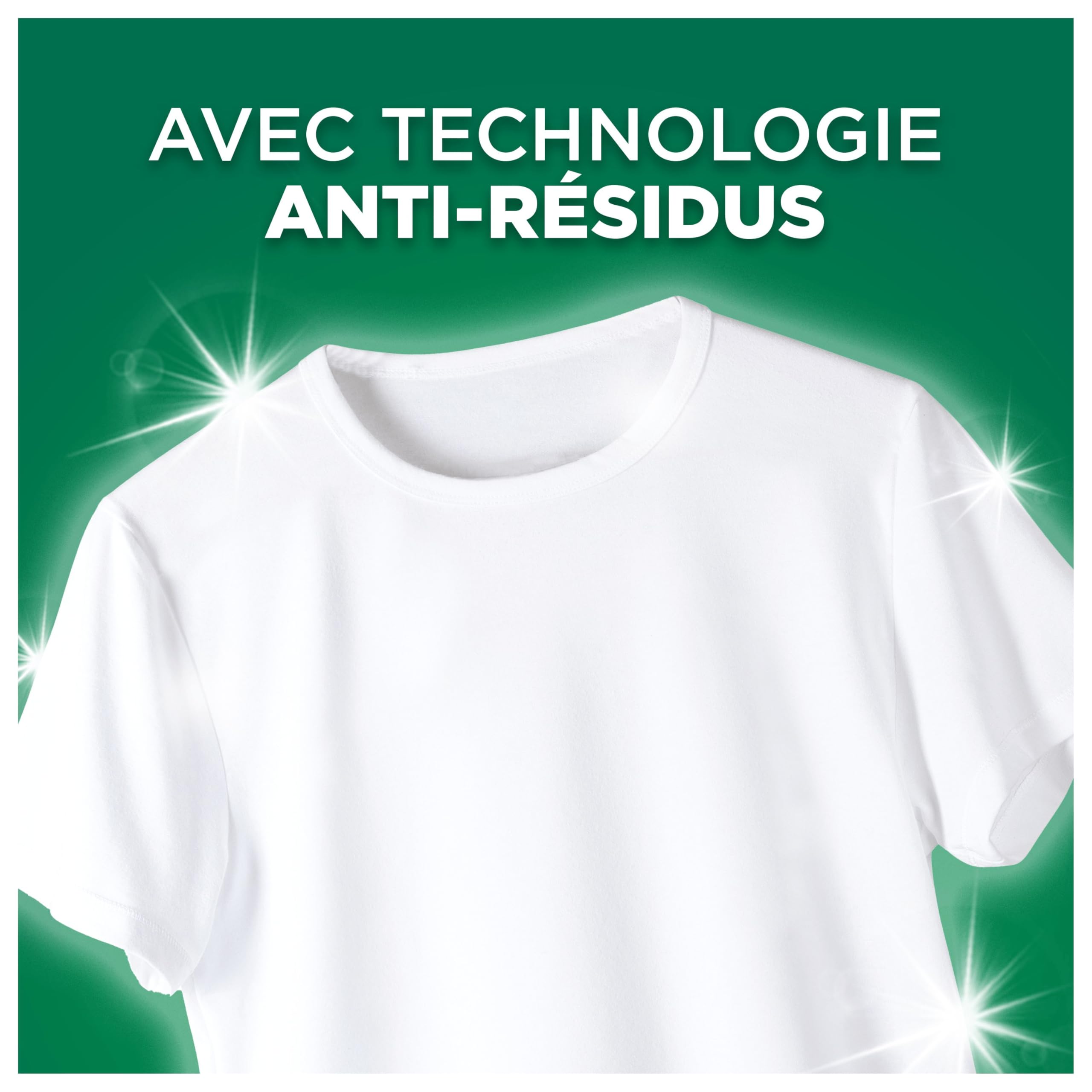Ariel Lessive Poudre Dissolution Rapide 3.575kg, 65 Lavages, Alpine, Avec technologie anti-résidu, élimine les taches en 1 seul lavage