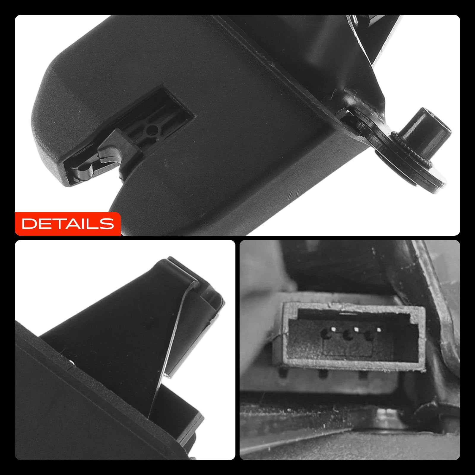 Frankberg Cerradura del portón trasero Cerradura de la puerta Puerta Trasera Compatible con O.c.t.a.v.i.a II Combi 1Z5 O.c.t.a.v.i.a II 1Z3 Replace# 1Z5827501D