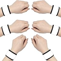 Vista 7 de Pulseras LED que brillan con luz para el brazo, bandas de muñeca intermitentes de alta visibilidad, luces de equipo de seguridad para ciclismo