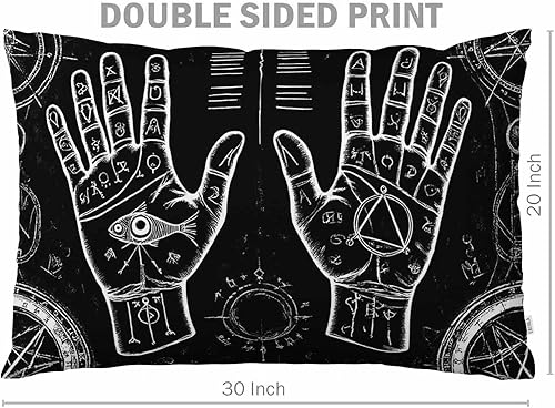 Miniatura 8 de EKOBLA Fundas de almohada con patrón de mandala floral retro, fundas de almohada, fundas de almohada decorativas para dormitorio, decoración