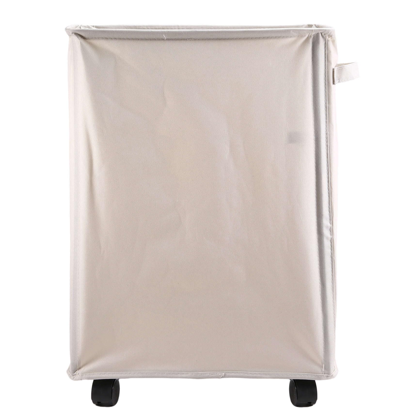 CTRLZS Laundry Basket with Wheels Yoga Mat Storage Basket Multifunctional Foldable Waterproof Dirty Clothes Storage Bag