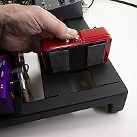 Vista 5 de ENVISIONED 3M Snap & Lock Fastener, cinta de montaje para pedalera, cinta de montaje multiusos con gancho adhesivo 3M resistente, rollo de 3.3 ft