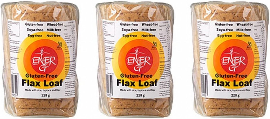 (3 Pack) - Ener G - Flax Loaf | 228g | 3 Pack Bundle