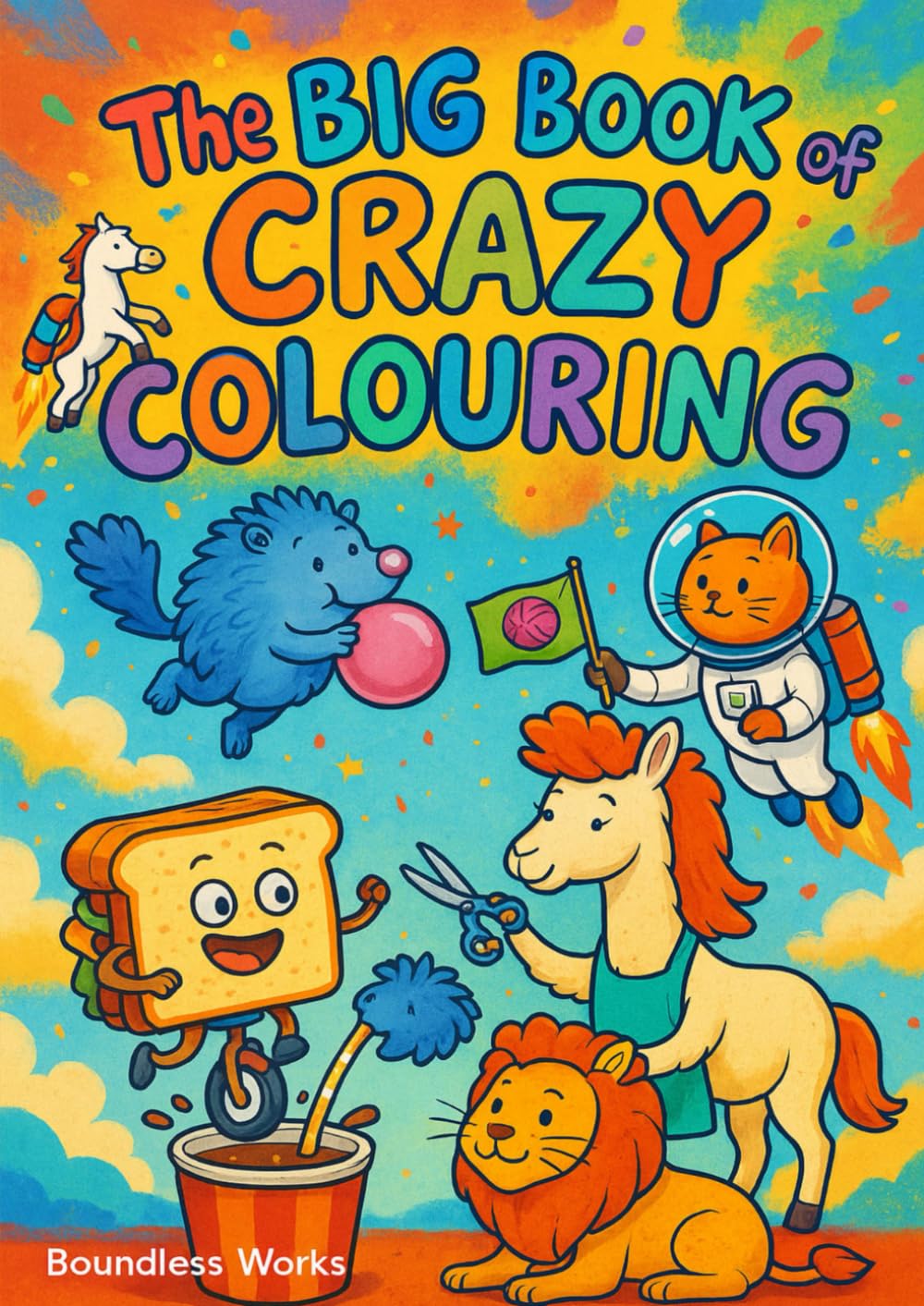 The Big Book of Crazy Colouring