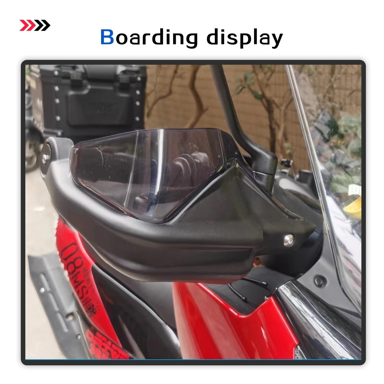 Paramani Manubrio Moto Per Zontes 350M 350D 150D 150M 350E M350 D350 M ZT350 Moto Paramani Manubrio Protezione Della Mano Shield Protector Maniglia Leva(Handguard)