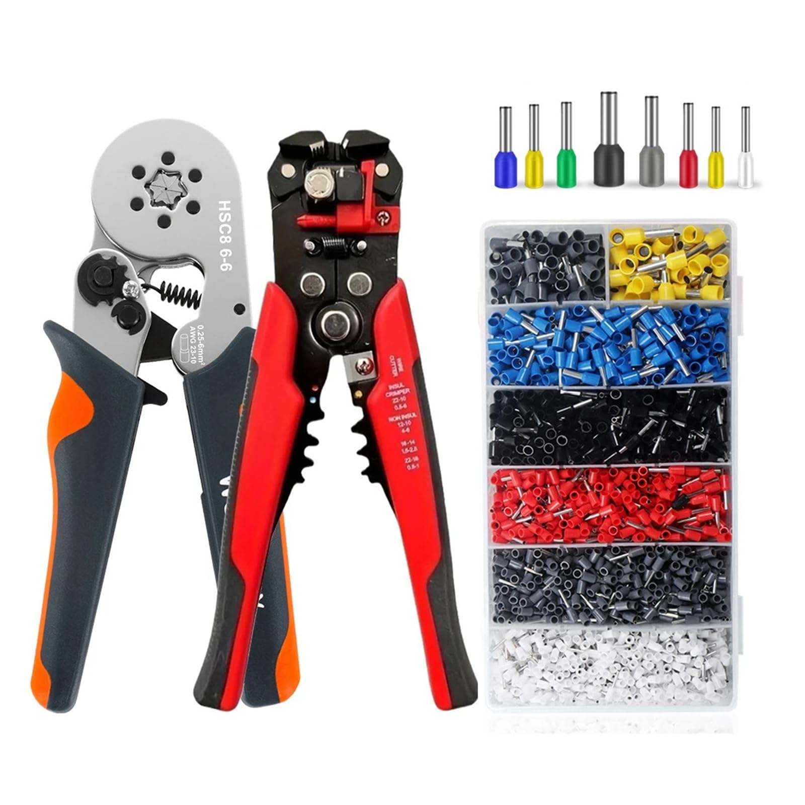 Utensile for cavi da elettricista Spellacavi Taglierina Piegatrice Crimpatrice automatica Pinza spelafili Strumenti for ghiera