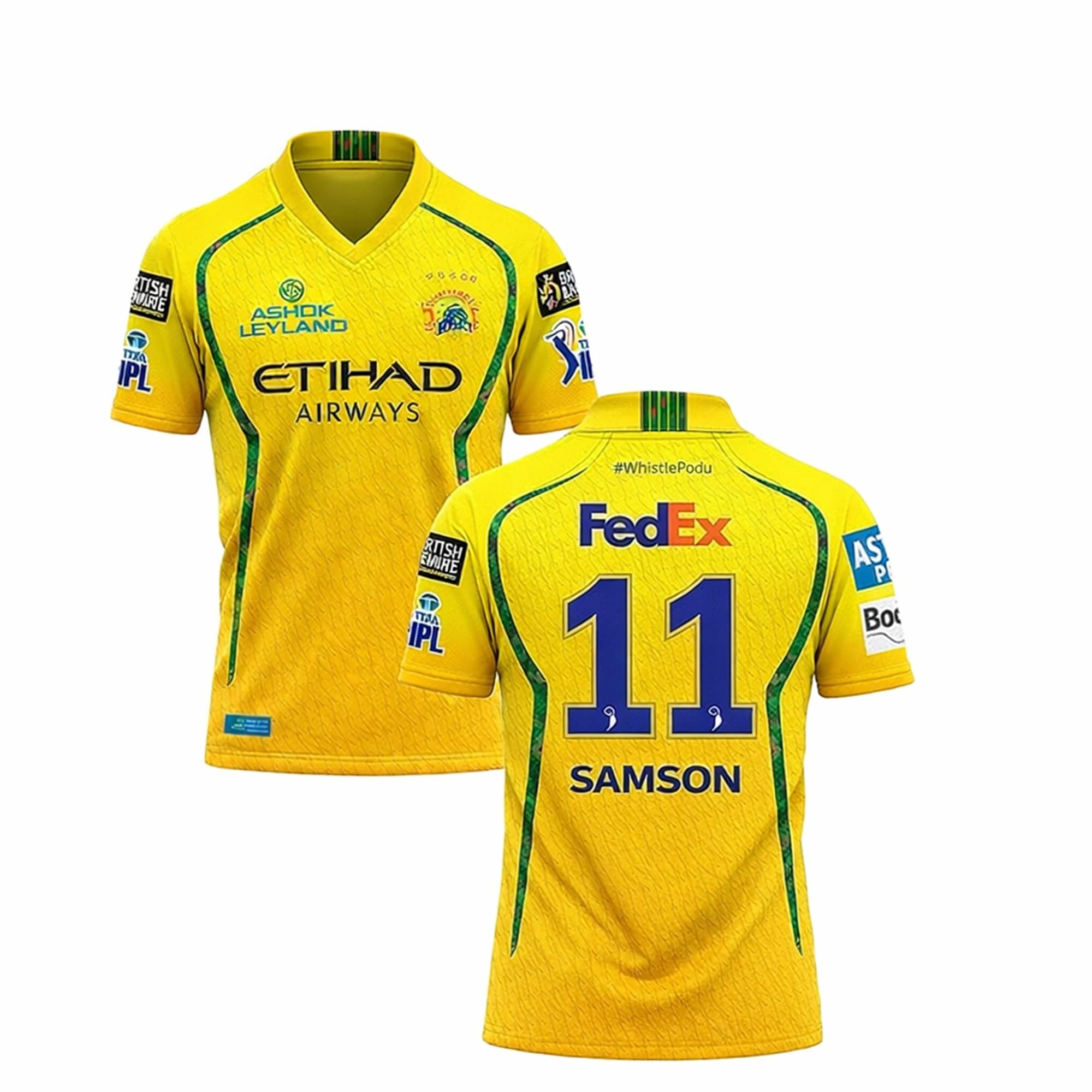 New 2026 Samson 11 CSK Jersey for Kids,Men&Boys-picture-27