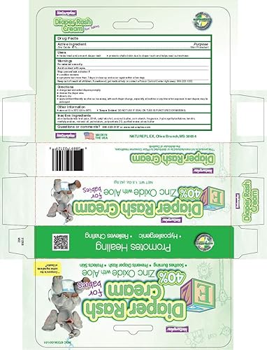 Miniatura 2 de Crema para la erupción del pañal 40% de óxido de zinc con aloe