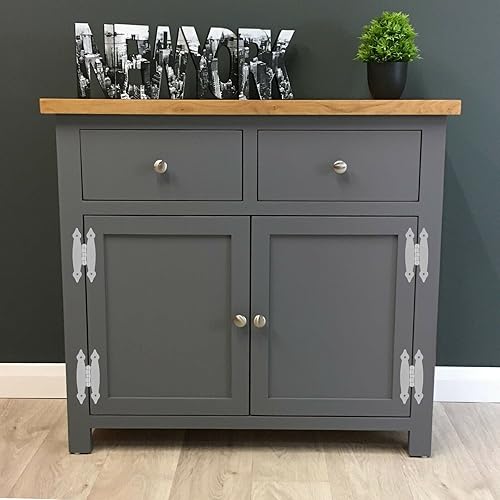 Vista 31 de Murtenze Paquete de 4 bisagras en H antiguas negras de 3.5 pulgadas, bisagras de gabinete de acero laminado en frío, bisagras planas de puerta