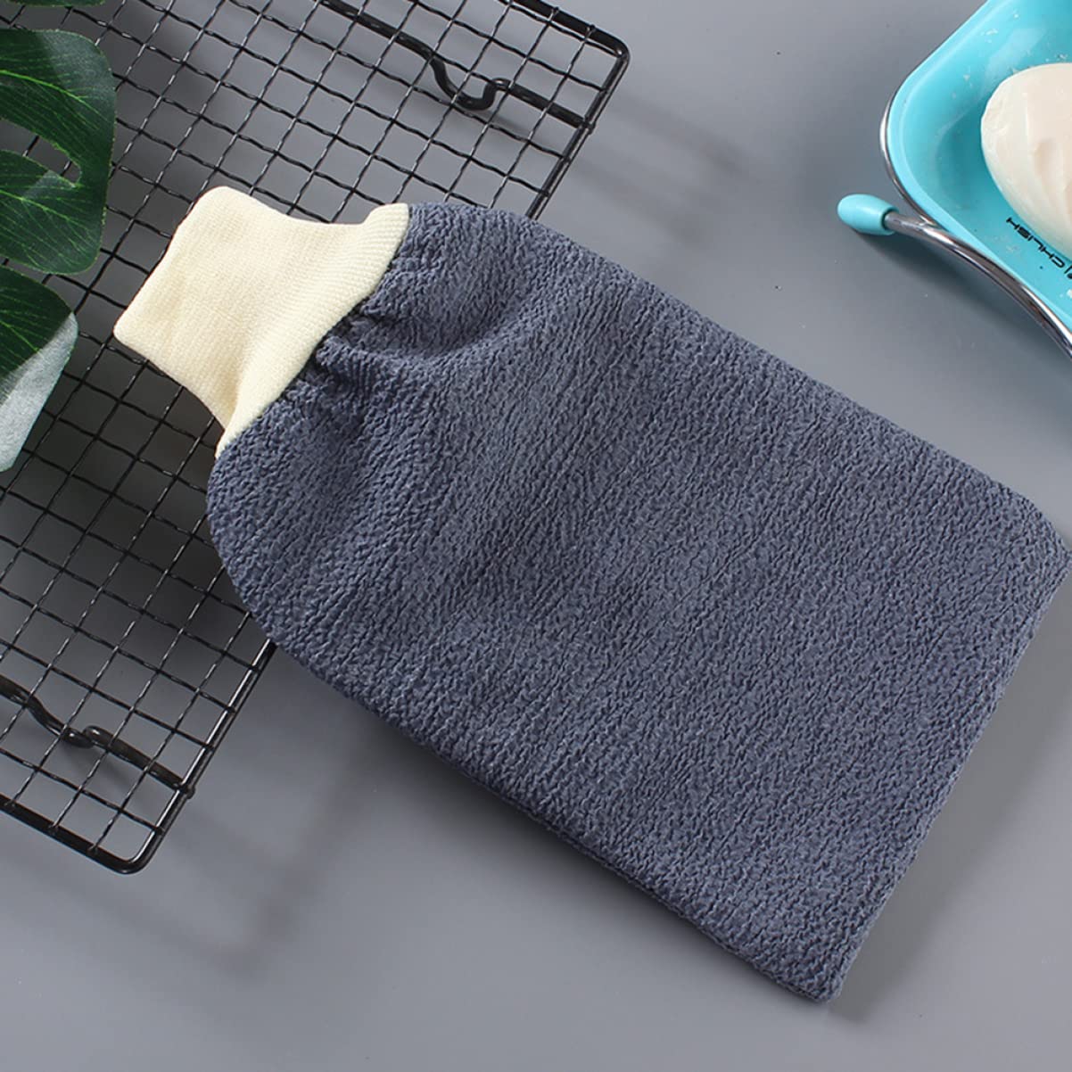 Cabilock Peeling-Handschuhe 2 Stück – Aus Sisal, Für Körperpeeling, Weiche Haut, 20,5x16 Cm