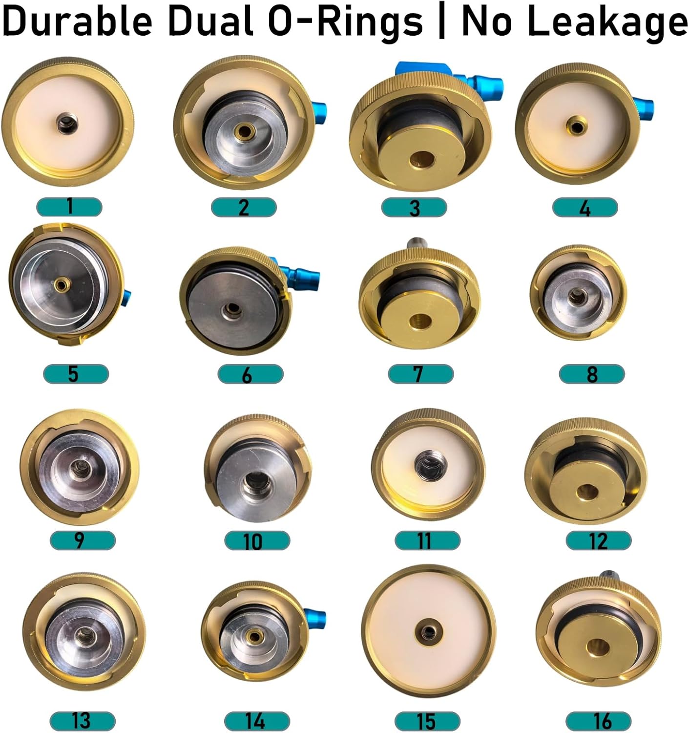 altivox Master Cylinder Bleeder Kit, 20PCS Brake Bleeder Adapter Kit, Aluminum Material, Brake Pressure Bleeding Set with Quick Connector, for Most Vehicles