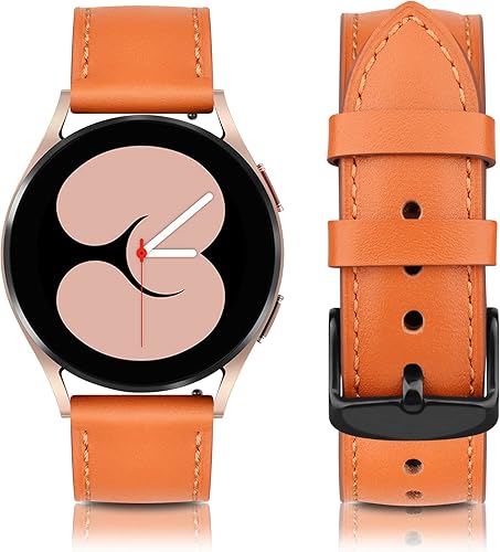 Miniatura 4 de Leather Watch Bands 20mm 22mm Quick Release Watch Strap, Classic Genuine Leather Wristband for Women Men