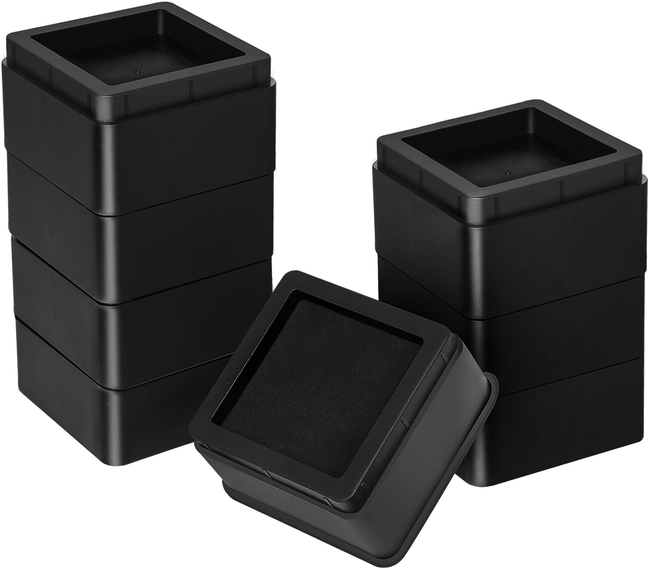 Utopia Bedding Pack of 8 Furniture and Bed Risers Durable Plastic and