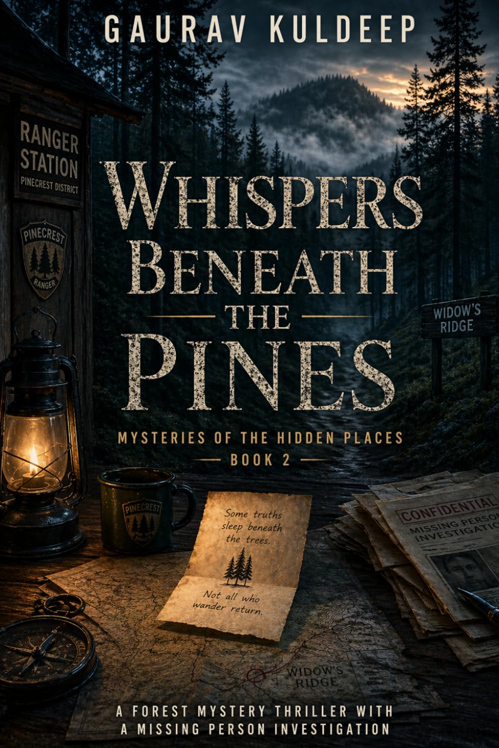 Whispers Beneath the Pines: Mysteries of the Hidden Places Book 2: A Forest Mystery Thriller with a Missing Person Investigation: 6