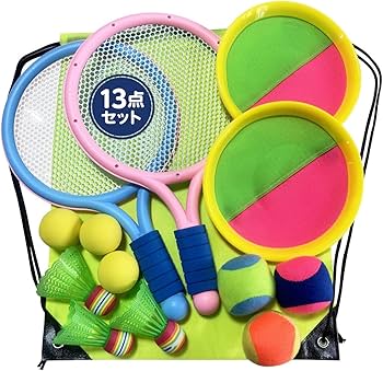 Amazon.co.jp: mylifit 外遊び バドミントン おもちゃ ミニラケット