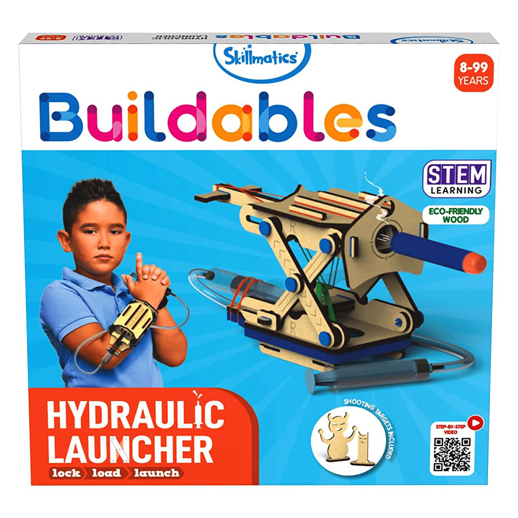 Skillmatics Stem Building Toy - Buildables Hydraulic Launcher, Educational & Construction DIY Toy for Ages 8 and Up, 200 Pieces, Multicolor, Kid (B09GB1D6TT) Amazon Price History, Amazon Price Tracker