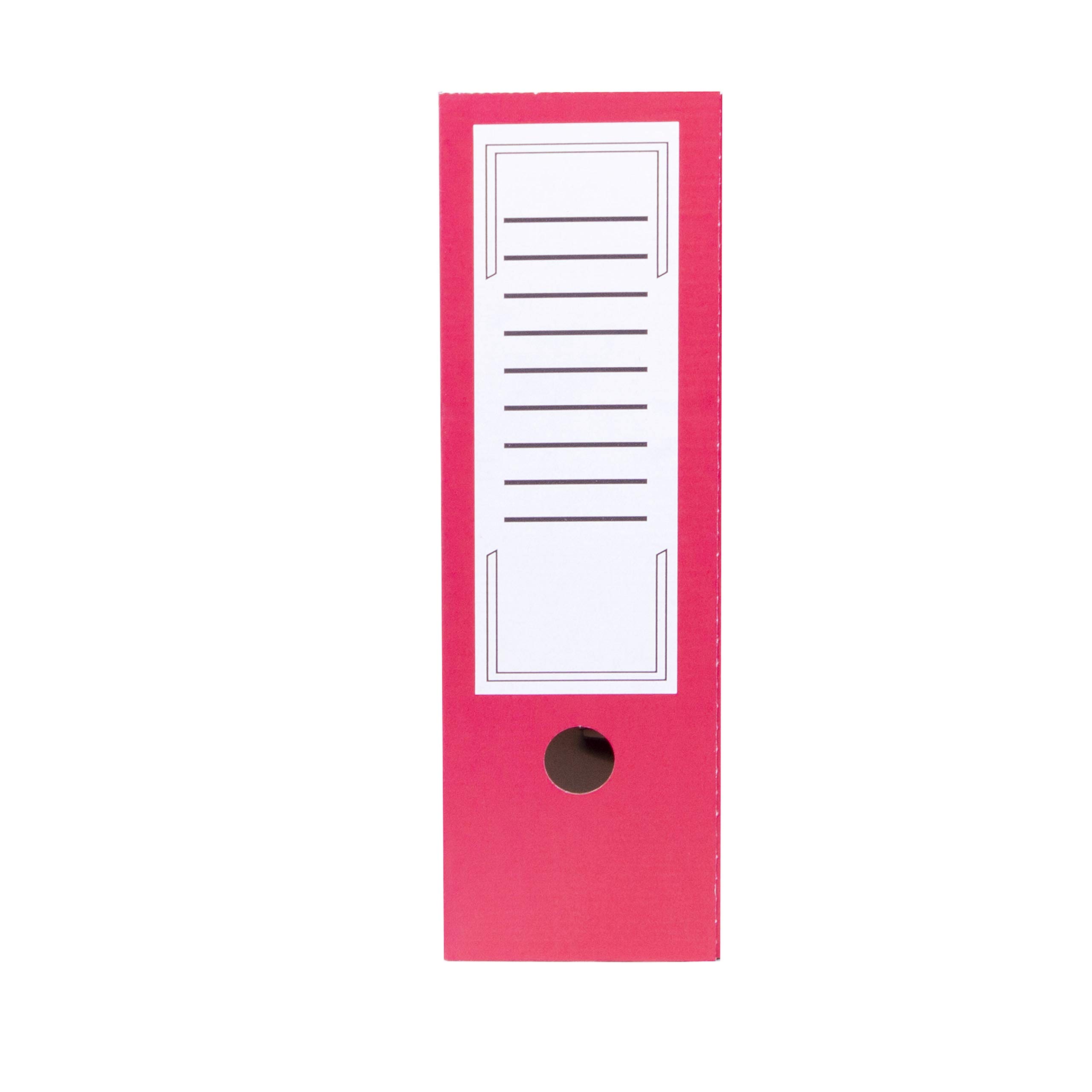 Archiv-Stehsammler Zeitschriftensammler Archivbox Rot Karton 257 x 97 x 317 mm Breit - 20 Stück