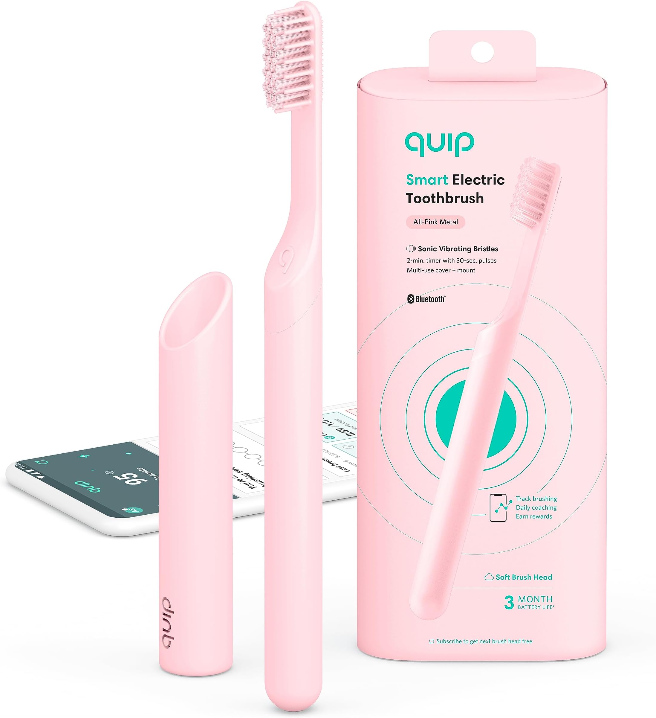 quip Adult Smart Sonic Toothbrush