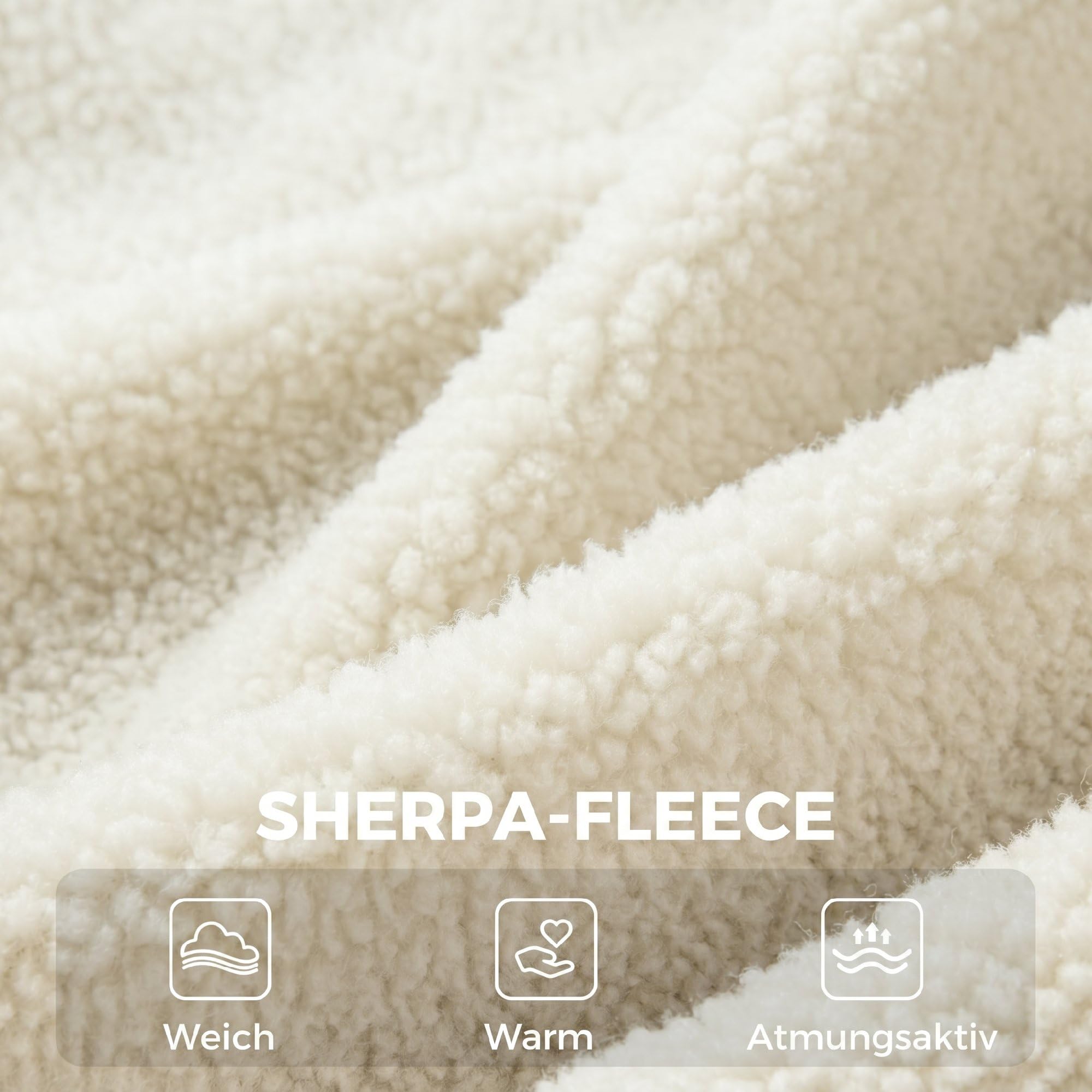 HOMCOM Loungesessel Wohnzimmer Sessel mit Sherpa-Fleece-Optik Cremeweiß | Moderner Lesesessel, Armlehnen, Gebogener Rückenlehne, Stahlbeinen, Bequemer Relaxsessel, Polsterstuhl für Schlafzimmer