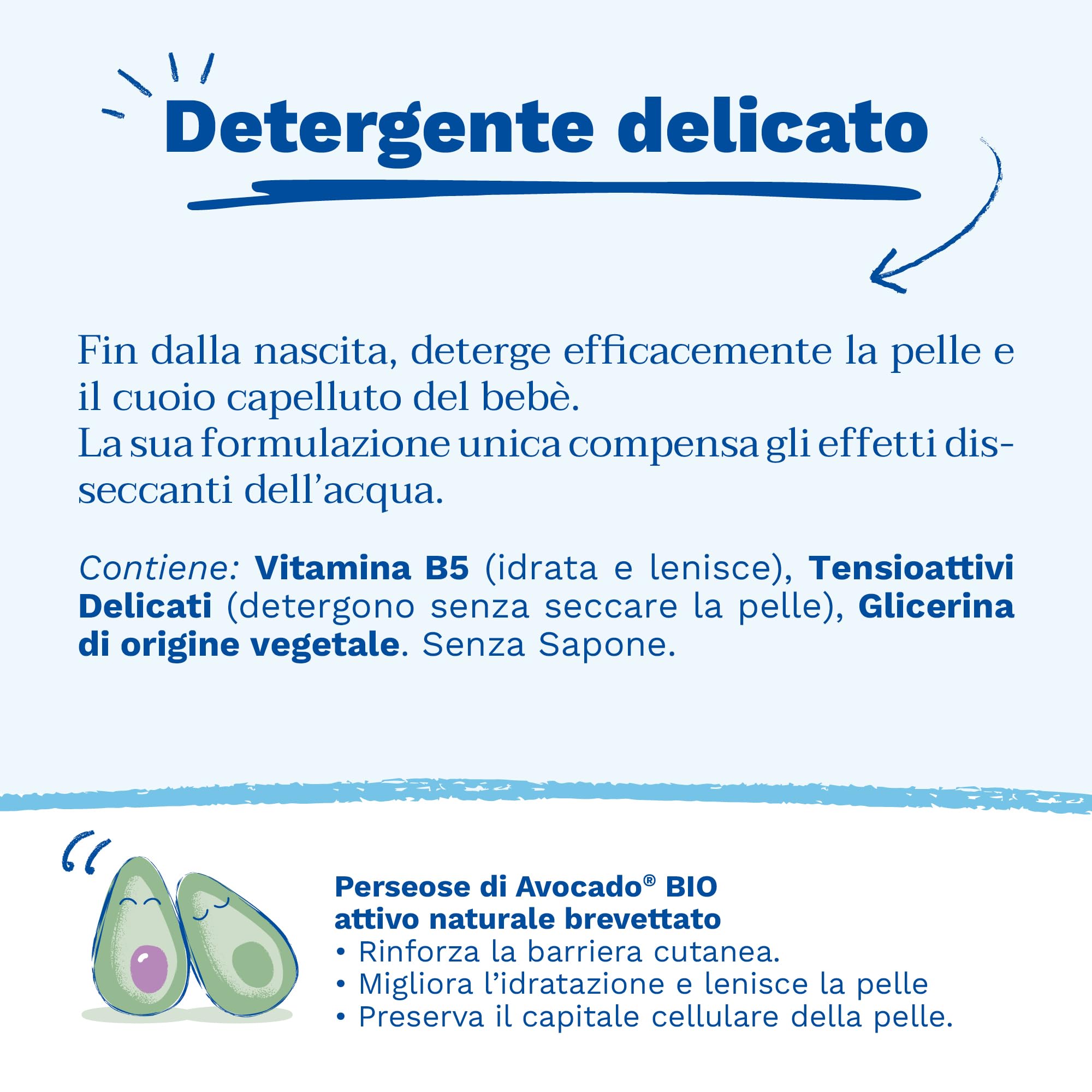 Mustela Detergente Delicato, Corpo e Capelli, per Neonati, Bambini, Adatto a tutta la Famiglia - Deterge Delicatamente e Non Brucia agli Occhi, 93% Ingredienti di Origine Naturale (500ml) - 5