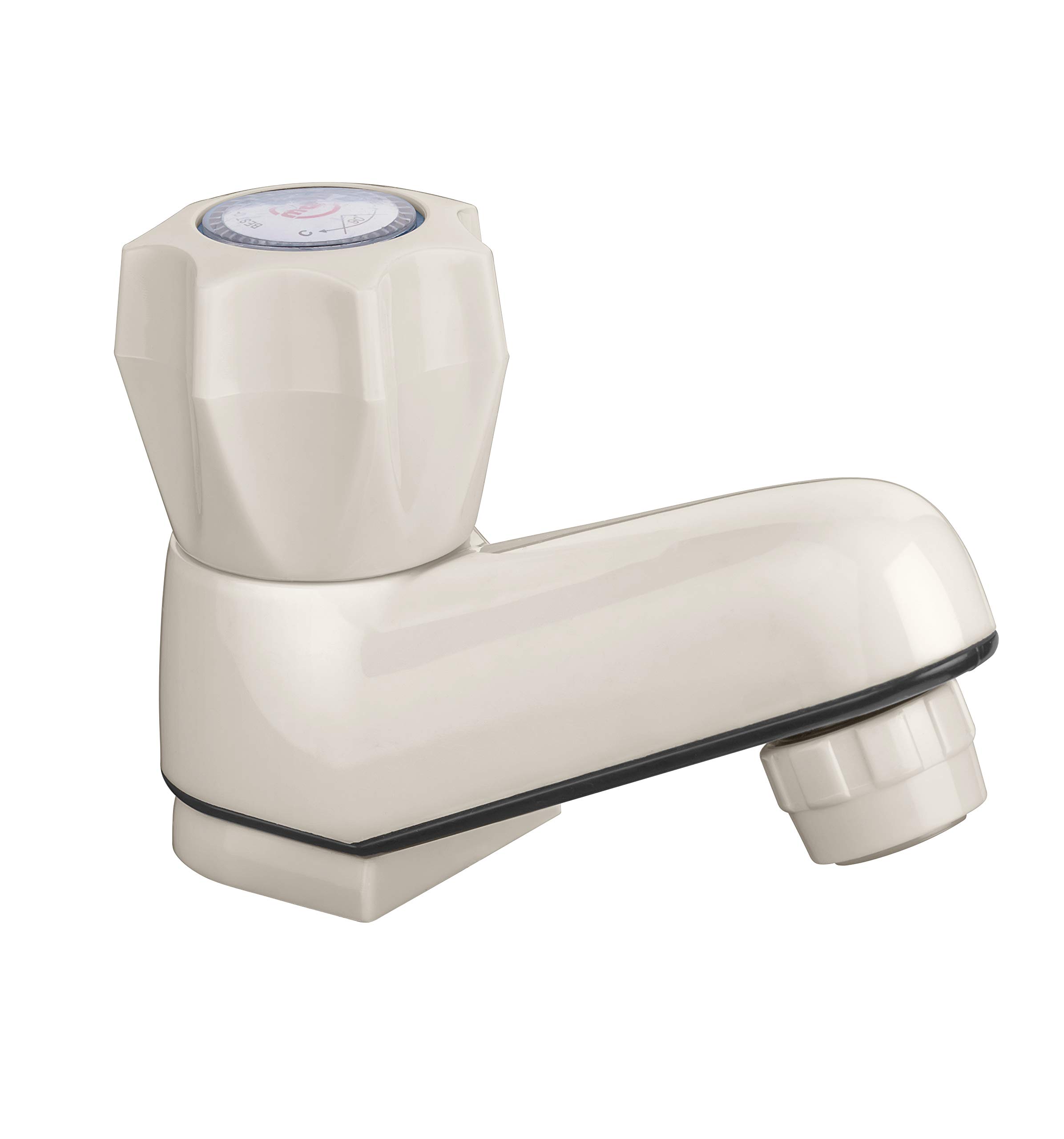 Axtry Mak ABS Plastic Water Tap/Pillar Cocke tap for wash basin/Plastic Piller Bib Cock/Sink Tap/Bathroom Bibcock for Hot & Cold Water/Wash Basins Cock (1/2 Inch – 15mm) (Pack Of 1, Ivory) (B08H24FCQZ) Amazon Price History, Amazon Price Tracker
