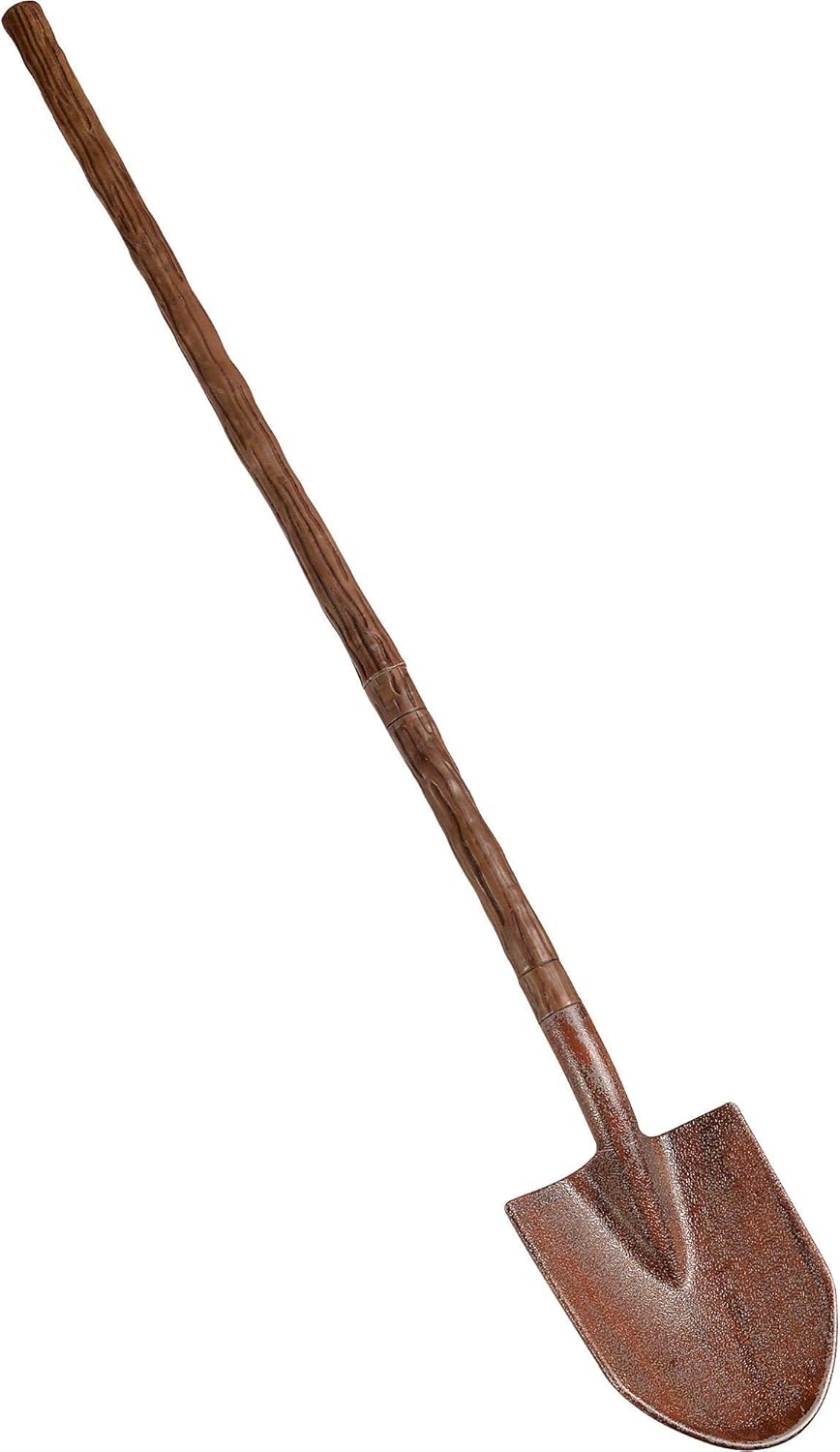 Cool Rusty Shovel | Good Quality Brass Finish : Clothing, Shoes & Jewelry