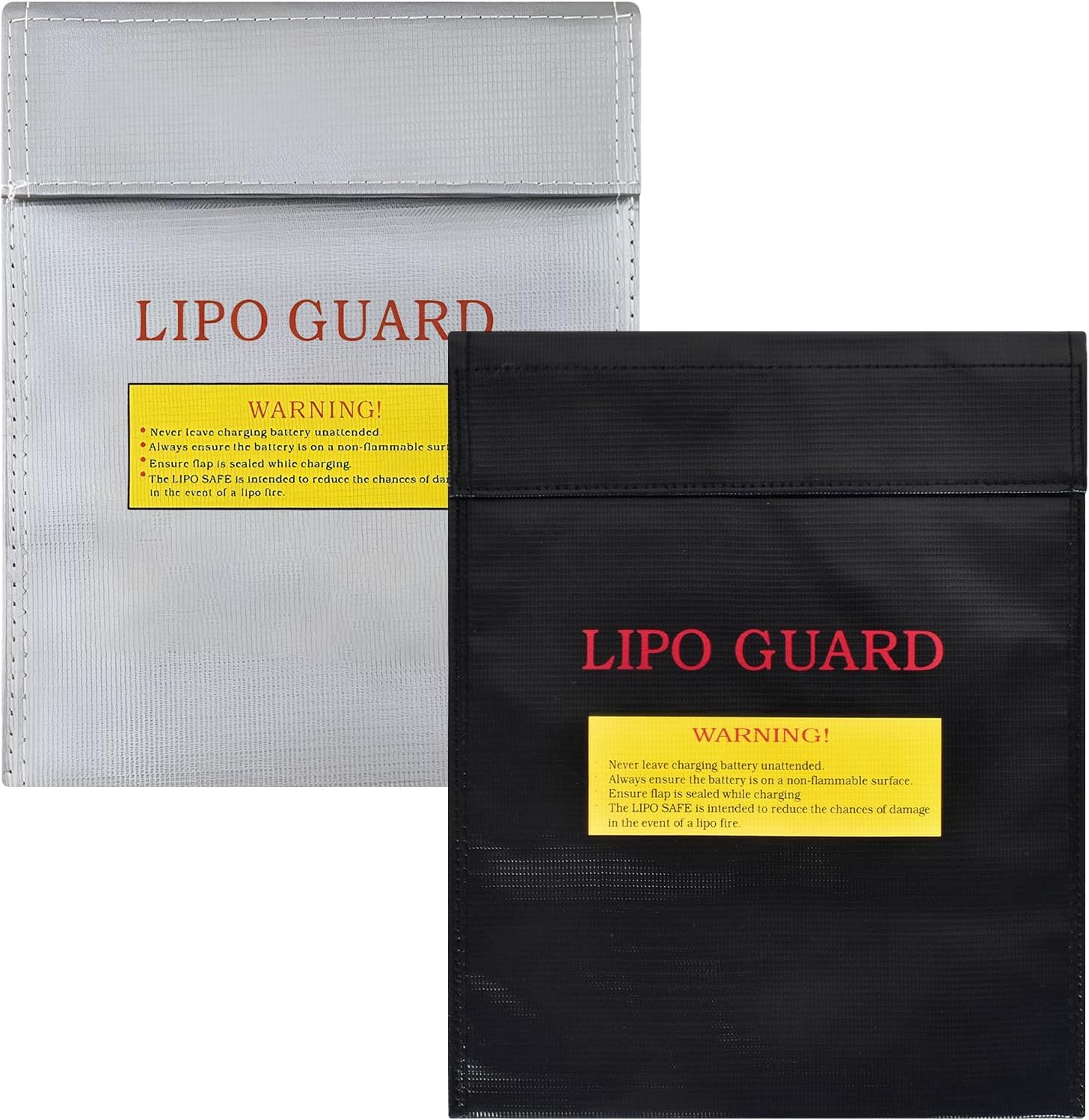 2 Pack Fireproof Bag, 23*30CM Fireproof Money Bag, Small Fireproof Document Bag, Fireproof Envelope with velcro-Closure, Waterproof Cash Pouch for Valuables Jewelry Cash Passport Invoices A4 Documents