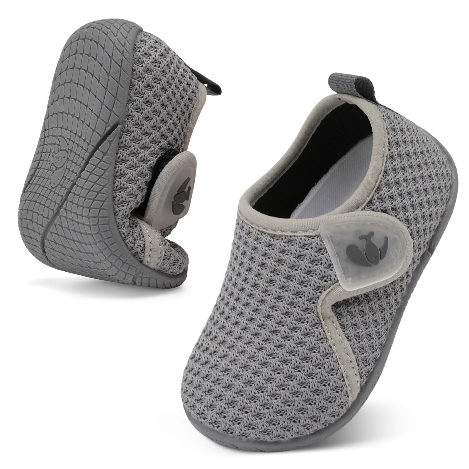 FEETCITY Toddler Walking Shoes Slip On Toddler Shoes Boys Girls Kids Sports Sneakers Casual School Shoes Barefoot Shoes