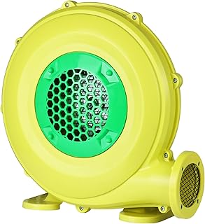 Finderomend 480W Air Blower, 2/3 Hp Bounce House Blower Pump Fan Commercial Inflatable Bouncer Blower Low Noise, Perfect for Inflatable Water Bounce House, Slide,Jumper, Bouncy Castle