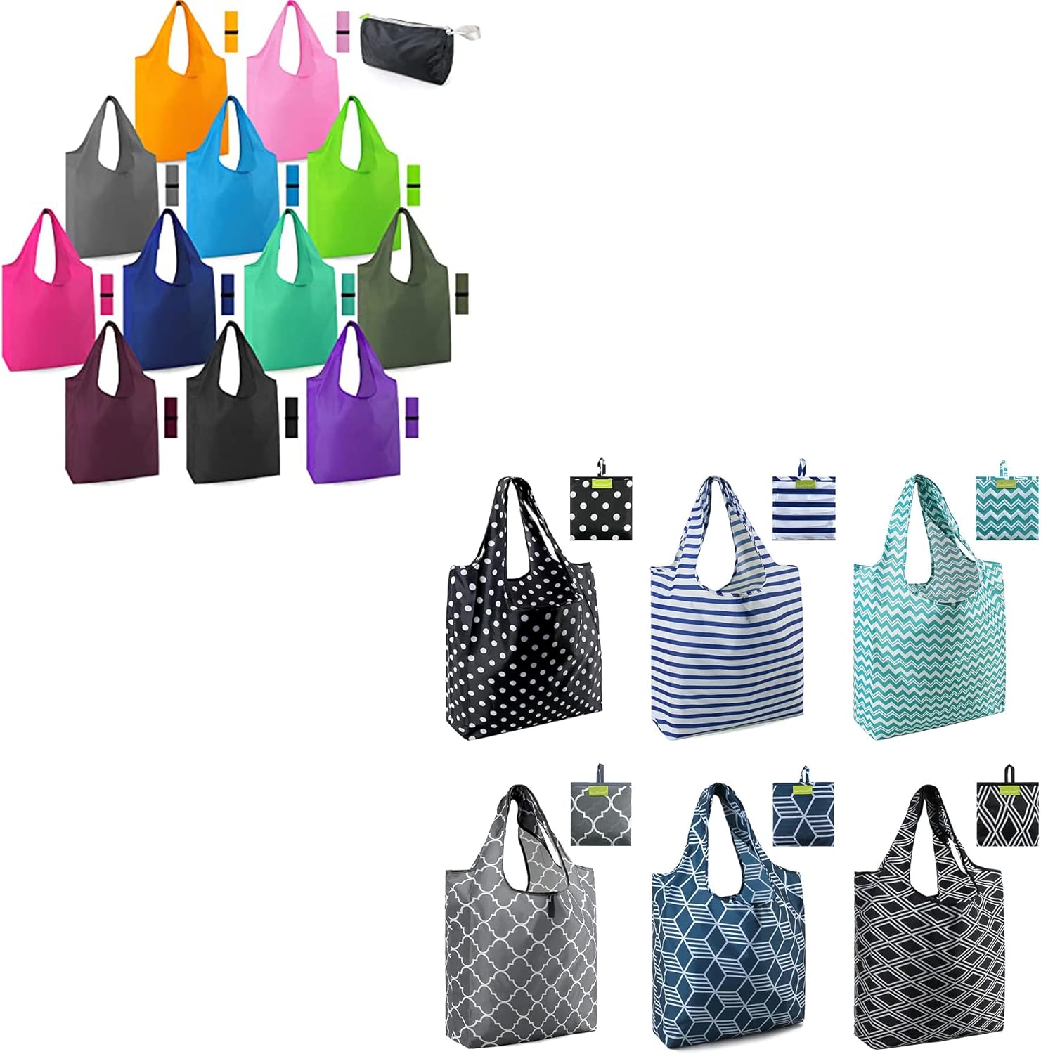 BeeGreenBulk Reusable Grocery Bags Durable Machine Washable Grocery Bags for Shopping X-Large 50LBS